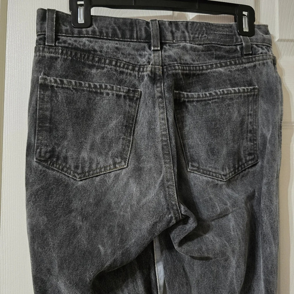 Revice Ex Boyfriend Two-Toned Straight Leg Ankle Jeans, Raw Hem, Size 26, EUC! - Picture 10 of 14